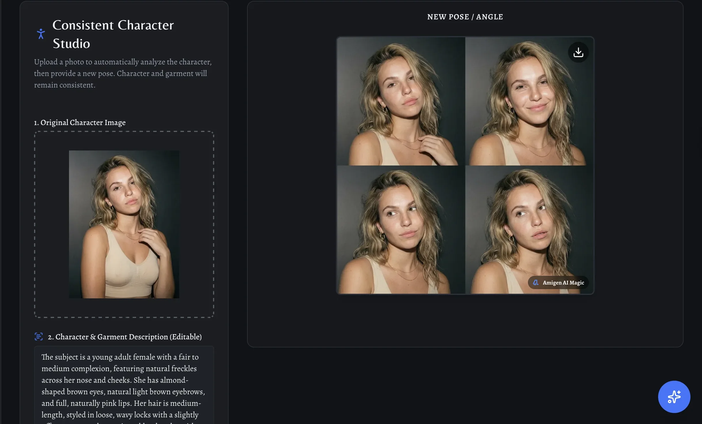 Consistent Character Across Scenes