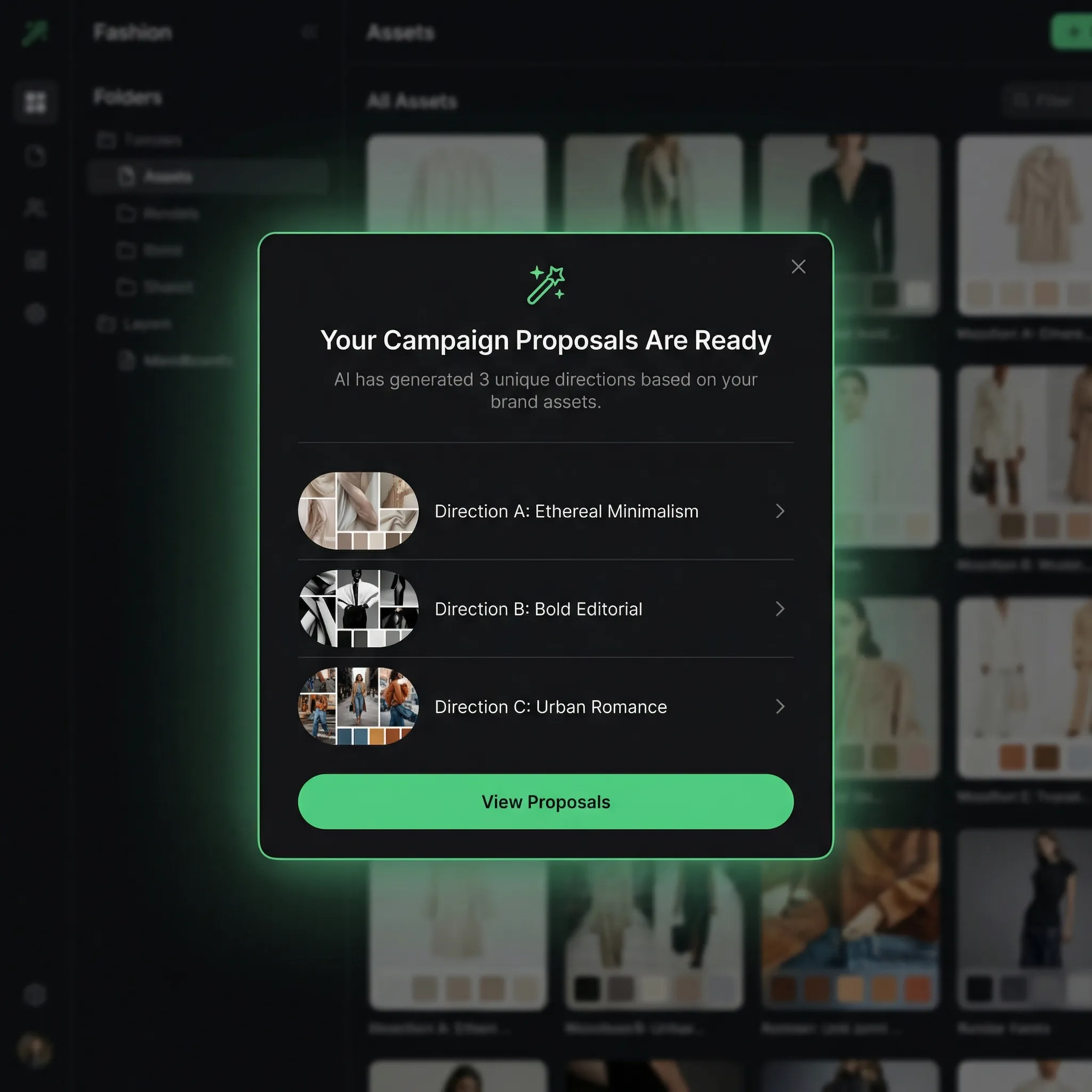 Proposals Notification UI